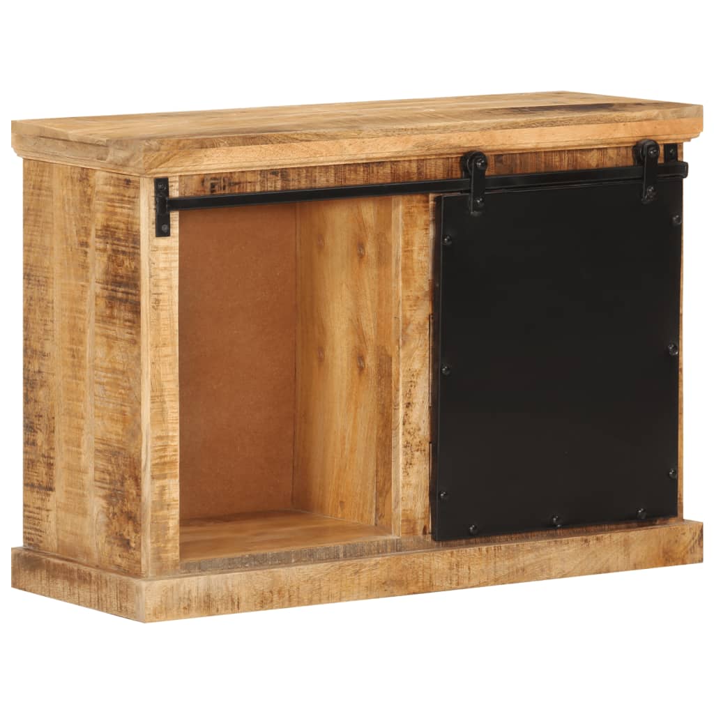 Skänk 80X30X55 Cm Massivt Grovt Mangoträ