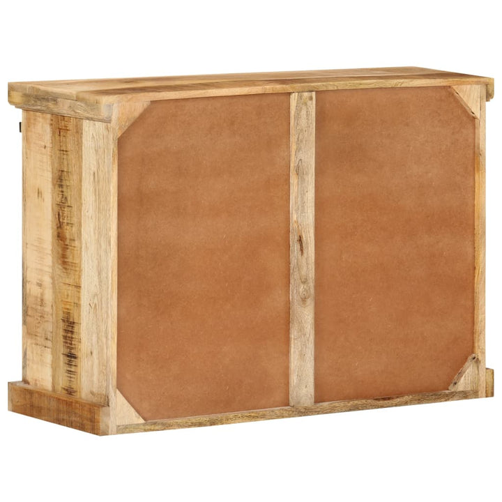 Skänk 80X30X55 Cm Massivt Grovt Mangoträ
