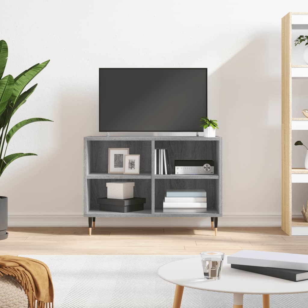 Tv-Bänk 69,5X30X50 Cm Konstruerat Trä