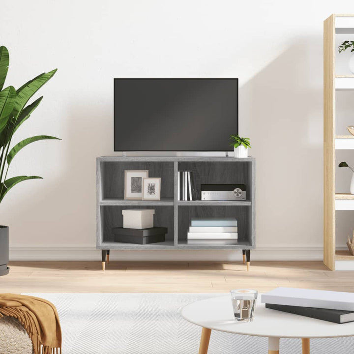 Tv-Bänk 69,5X30X50 Cm Konstruerat Trä
