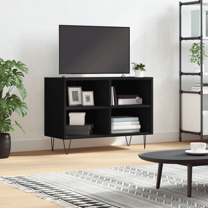 Tv-Bänk 69,5X30X50 Cm Konstruerat Trä