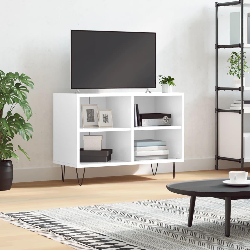 Tv-Bänk 69,5X30X50 Cm Konstruerat Trä