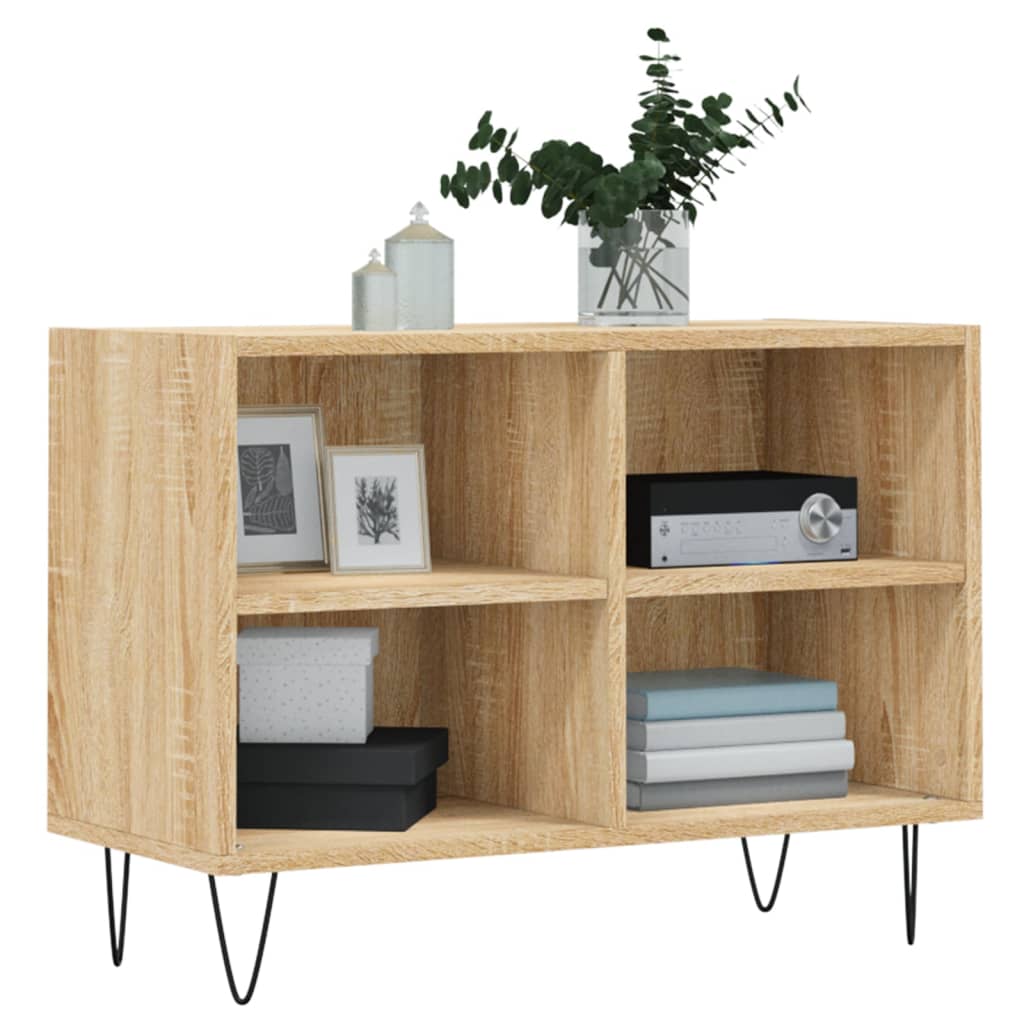 Tv-Bänk 69,5X30X50 Cm Konstruerat Trä