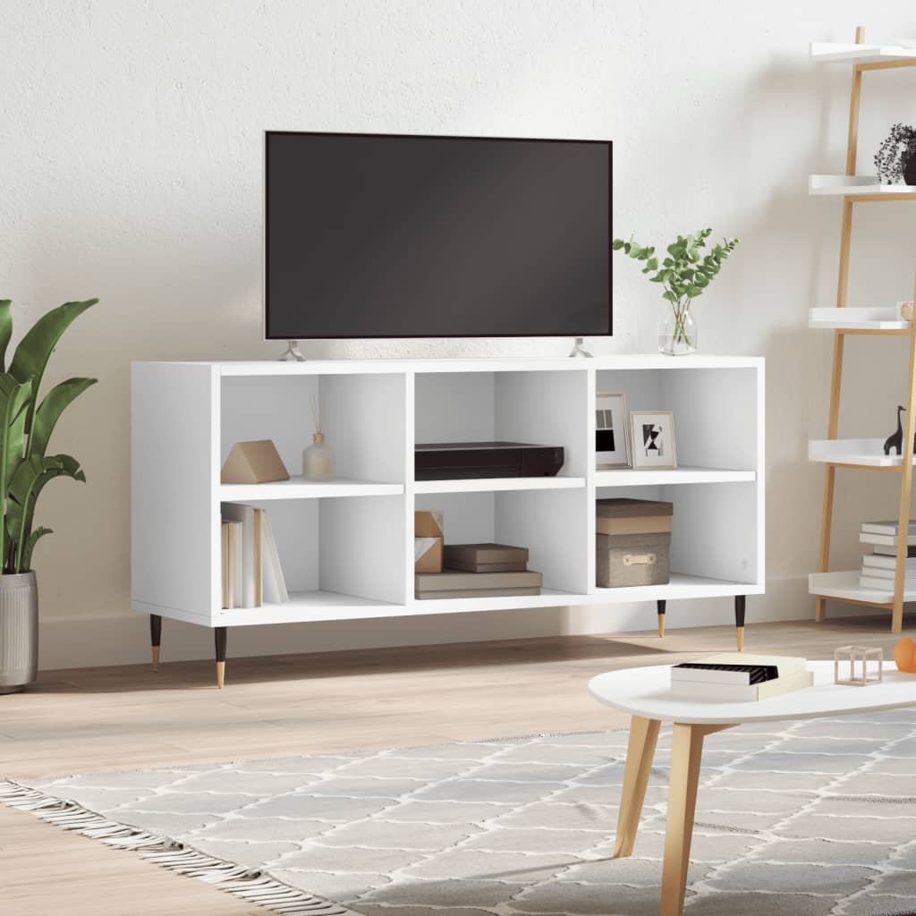 Tv-Bänk 103,5X30X50 Cm Konstruerat Trä