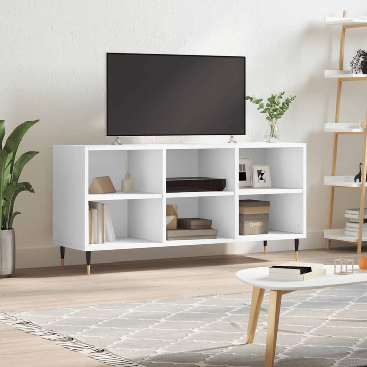 Tv-Bänk 103,5X30X50 Cm Konstruerat Trä