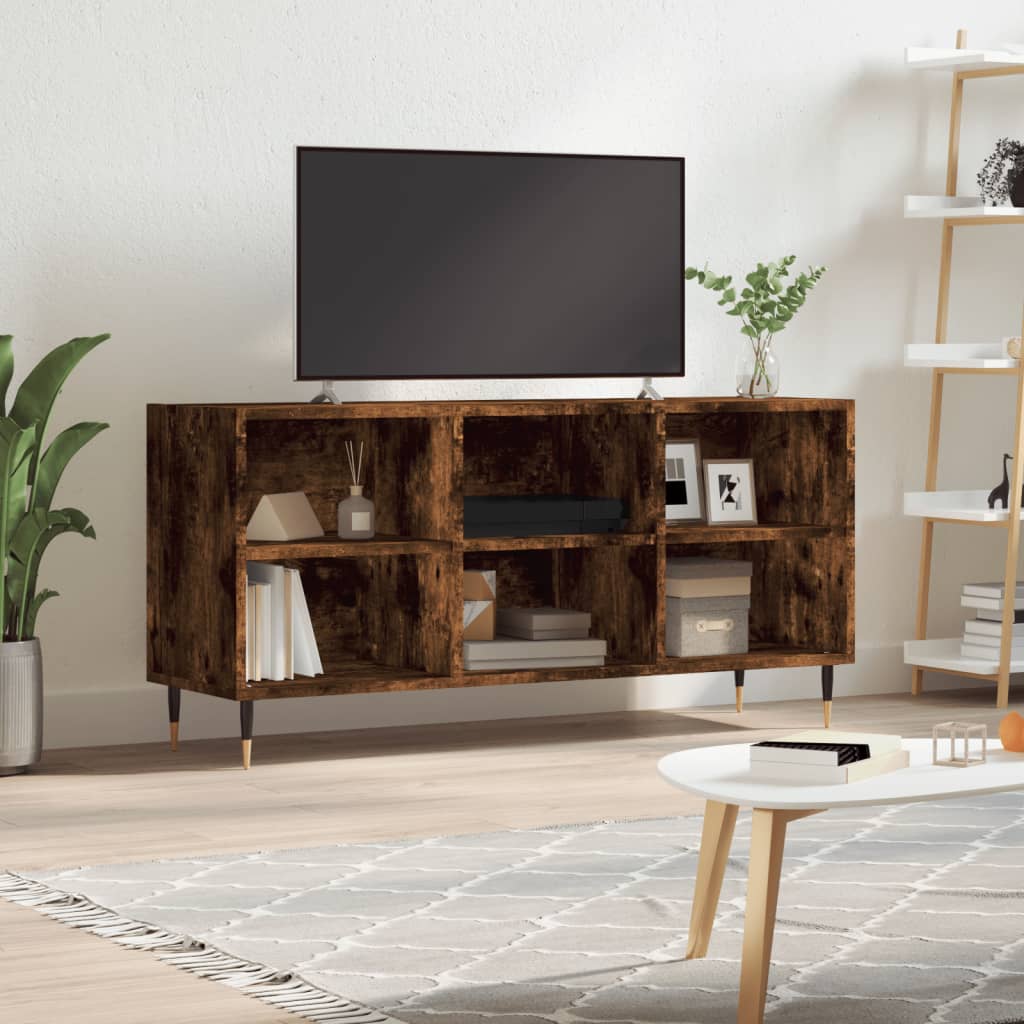 Tv-Bänk 103,5X30X50 Cm Konstruerat Trä