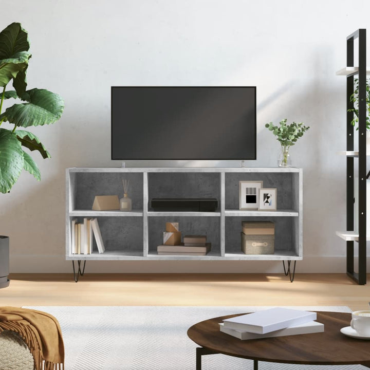 Tv-Bänk 103,5X30X50 Cm Konstruerat Trä