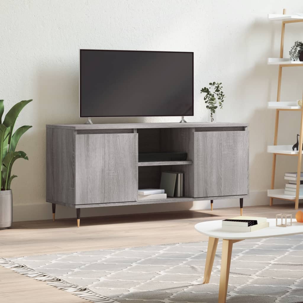 Tv-Bänk 104X35X50 Cm Konstruerat Trä