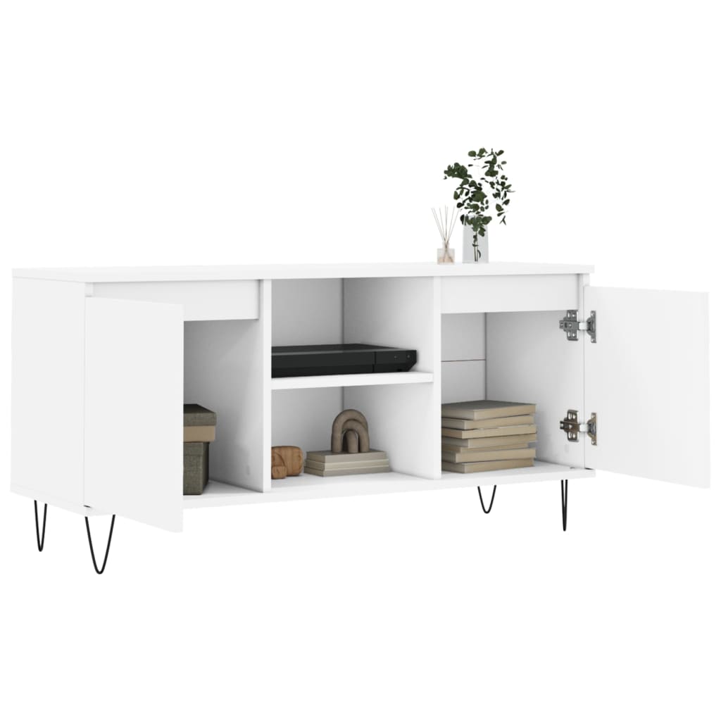 Tv-Bänk 104X35X50 Cm Konstruerat Trä