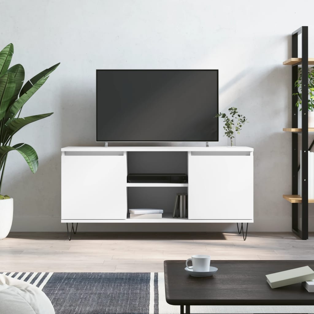 Tv-Bänk 104X35X50 Cm Konstruerat Trä