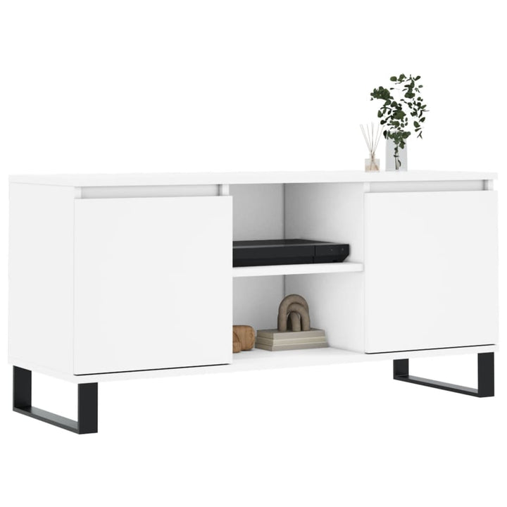 Tv-Bänk 104X35X50 Cm Konstruerat Trä