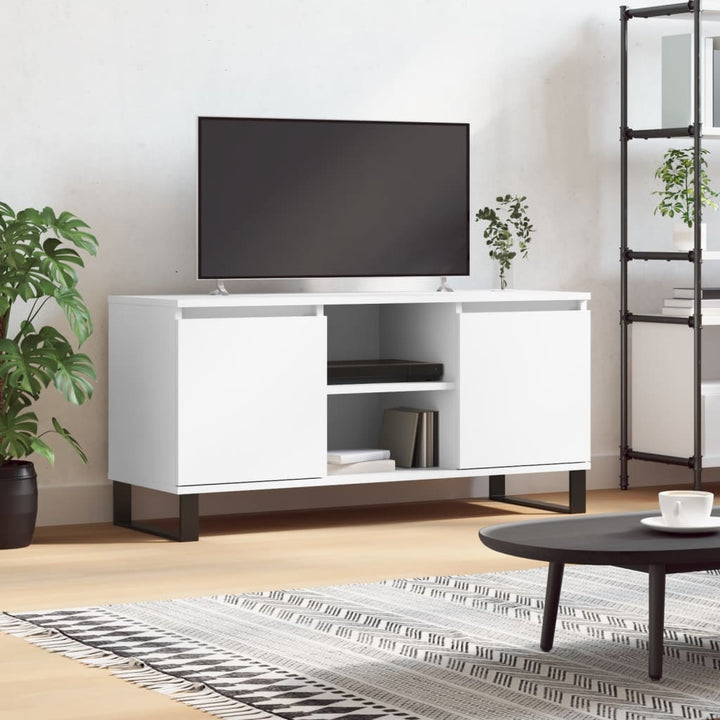Tv-Bänk 104X35X50 Cm Konstruerat Trä