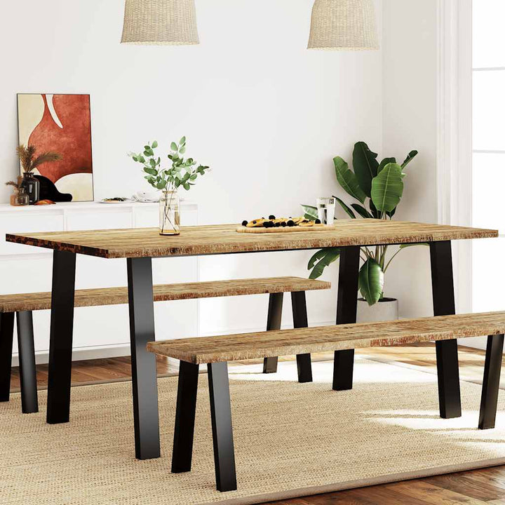 Matbord 200X90X75 Cm Massivt Akaciaträ