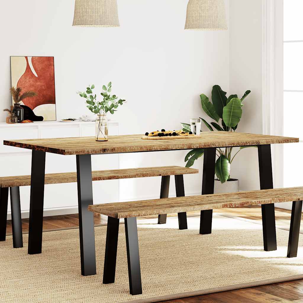 Matbord 200X90X75 Cm Massivt Akaciaträ