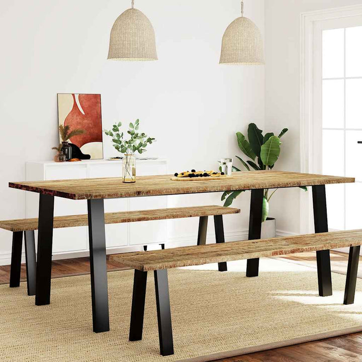 Matbord 200X90X75 Cm Massivt Akaciaträ
