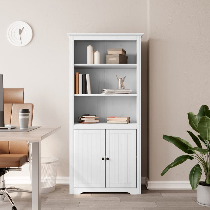 Bokhylla Bodo 82X40X173 Cm Massiv Furu