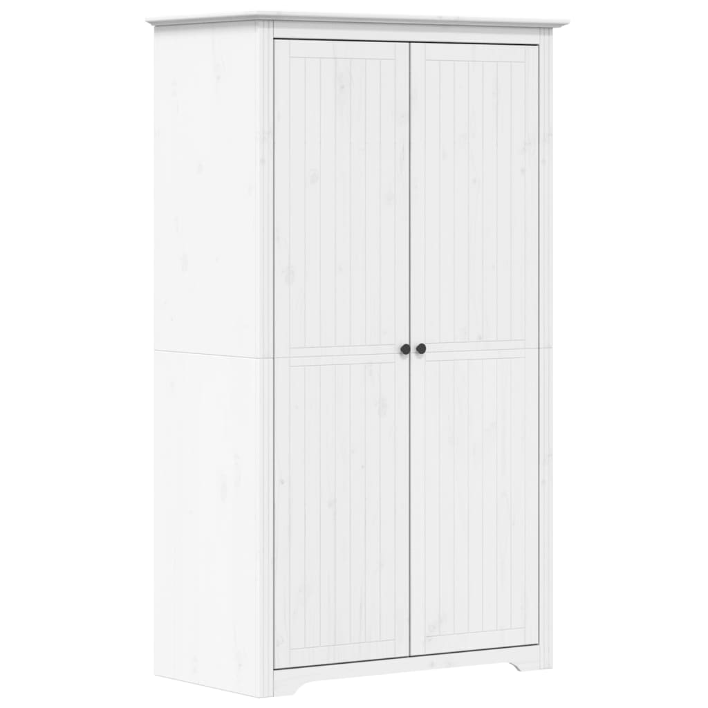 Klädskåp Bodo 99X53,5X173 Cm Massiv Furu
