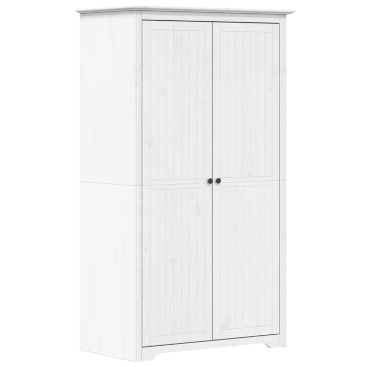 Klädskåp Bodo 99X53,5X173 Cm Massiv Furu