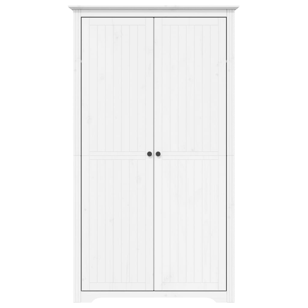 Klädskåp Bodo 99X53,5X173 Cm Massiv Furu