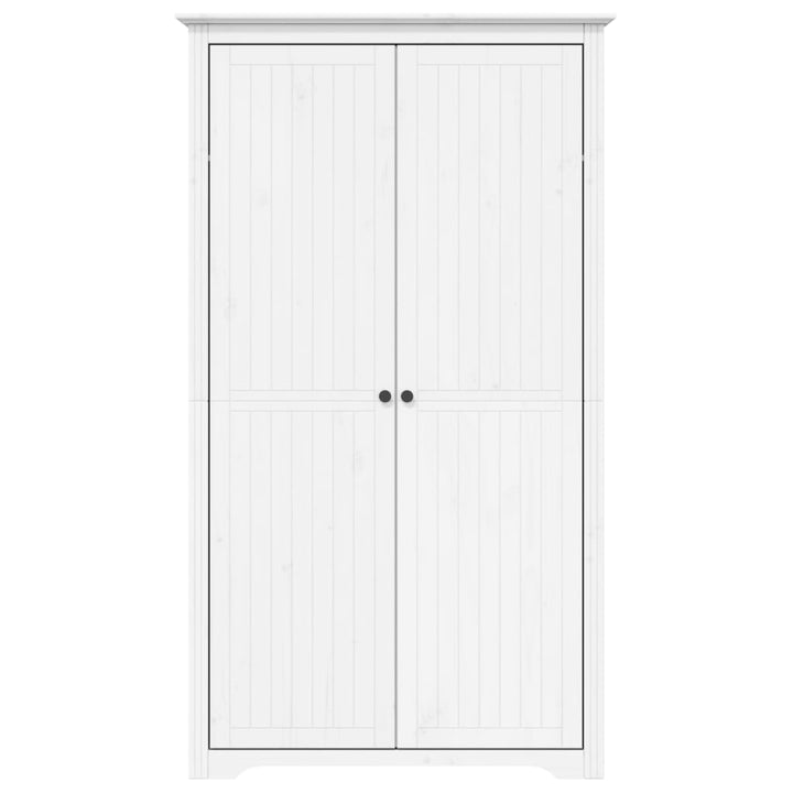 Klädskåp Bodo 99X53,5X173 Cm Massiv Furu