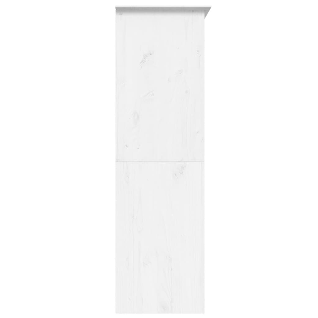 Klädskåp Bodo 146X53,5X173 Cm Massiv Furu