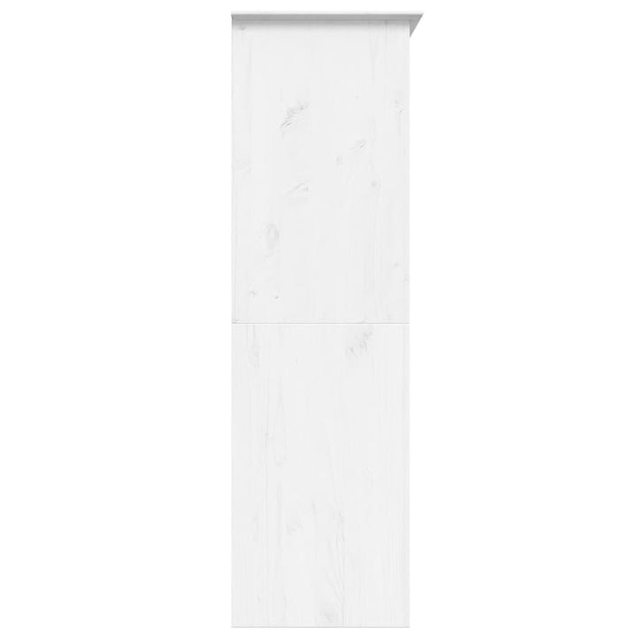 Klädskåp Bodo 146X53,5X173 Cm Massiv Furu