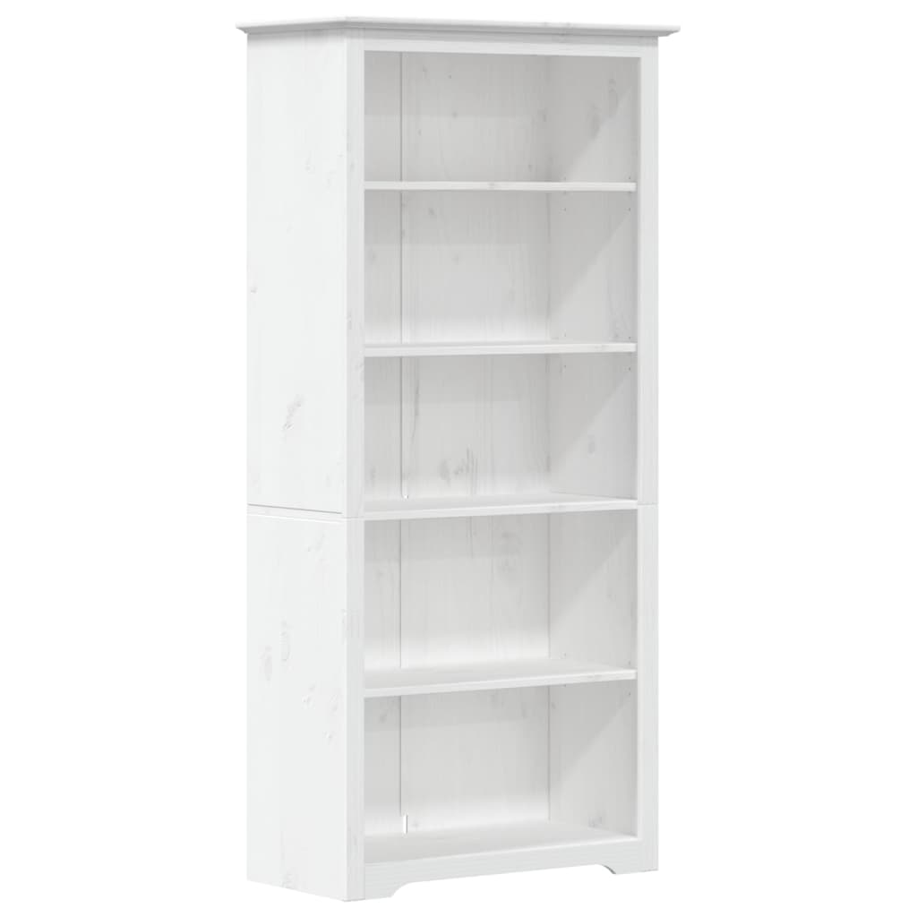 Bokhylla Bodo 82X40X173 Cm Massiv Furu 5 Hyllplan