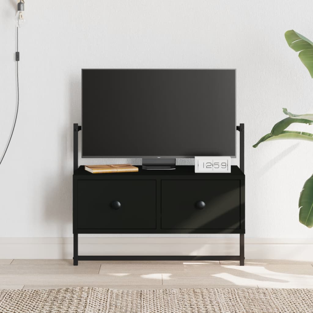 Väggmonterad Tv-Bänk 60,5X30X51 Cm Konstruerat Trä
