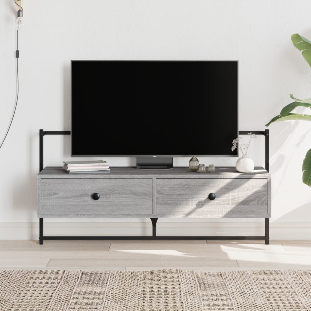 Väggmonterad Tv-Bänk 60,5X30X51 Cm Konstruerat Trä