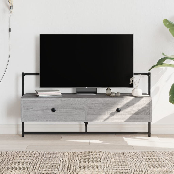 Väggmonterad Tv-Bänk 60,5X30X51 Cm Konstruerat Trä