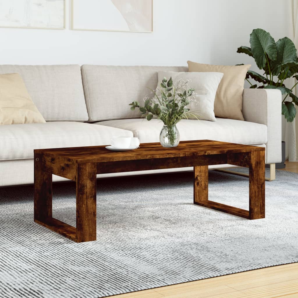 Soffbord Åldrat Trä 102X50X35 Cm Konstruerat Trä