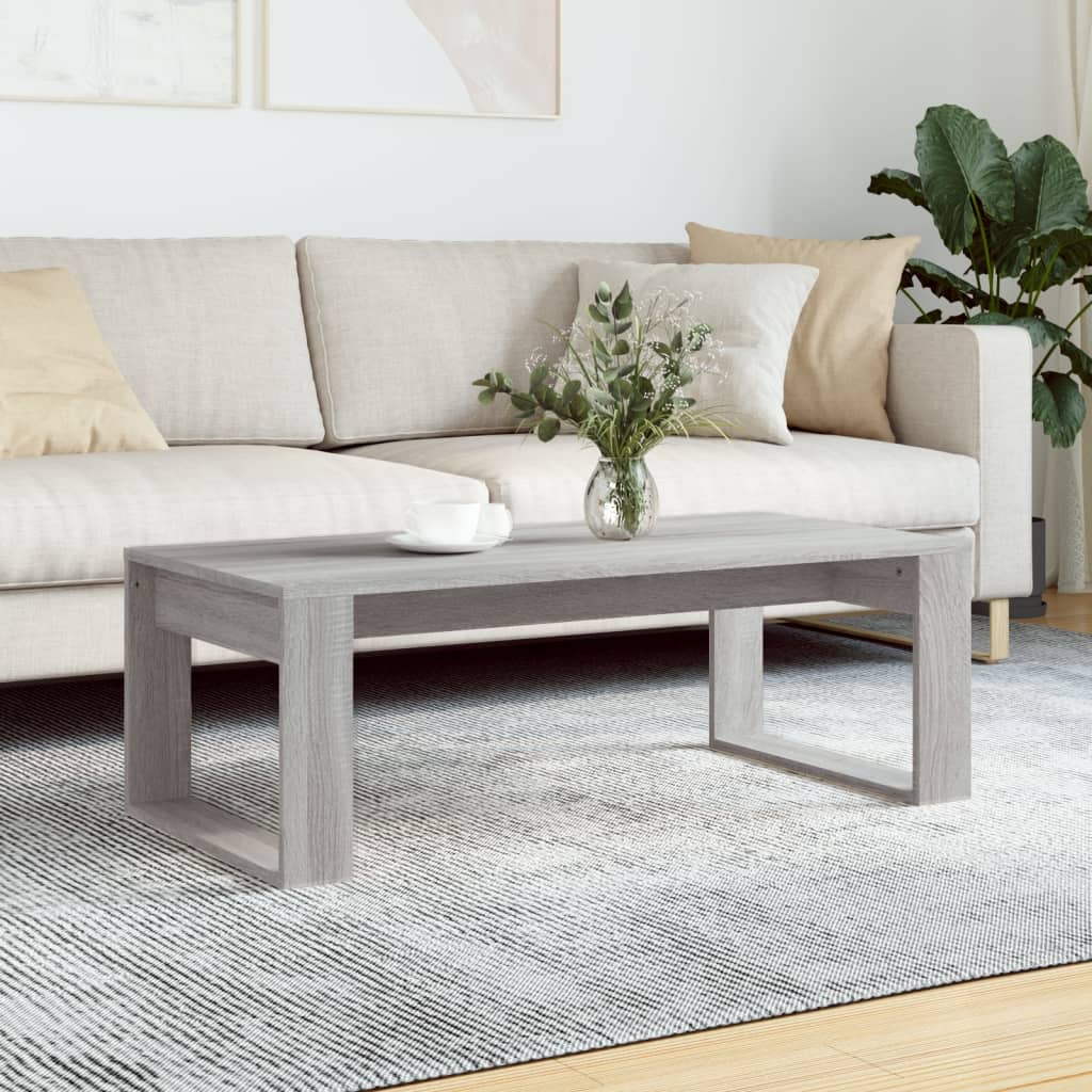 Soffbord Åldrat Trä 102X50X35 Cm Konstruerat Trä