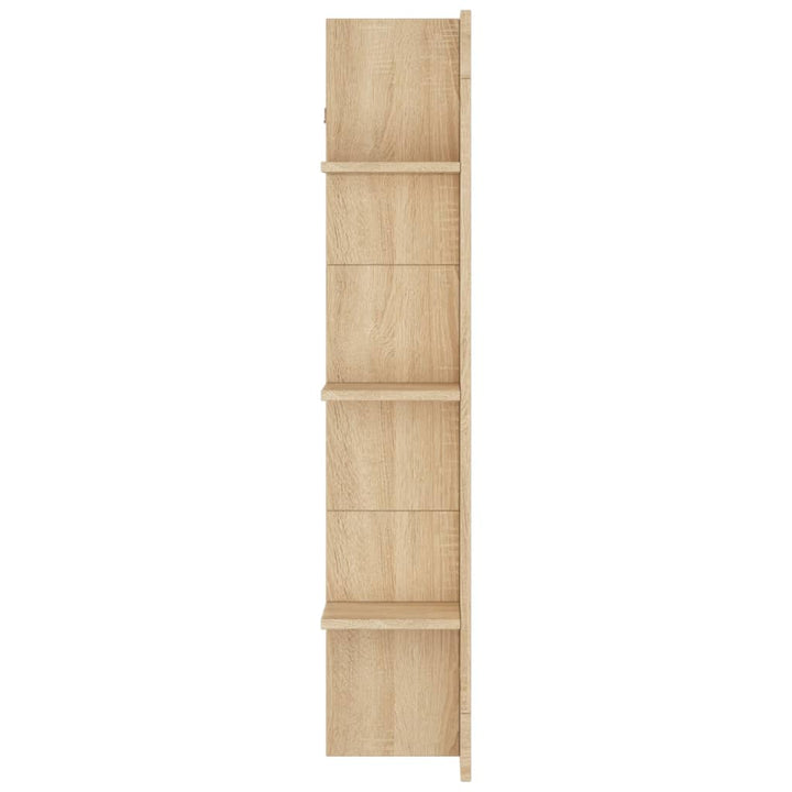 Tv-Hylla Sonoma-Ek 152X22X113 Cm Konstruerat Trä