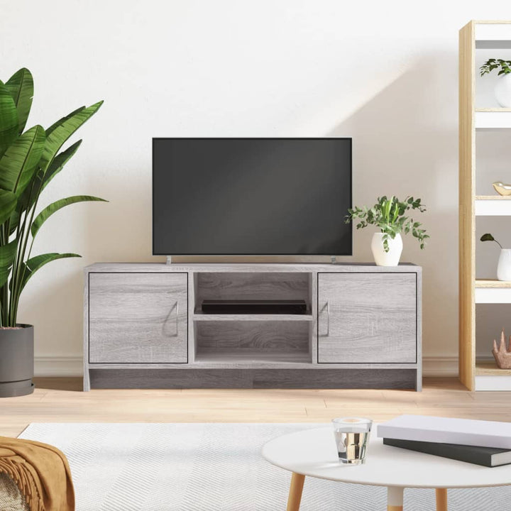 Tv-Bänk Åldrat Trä 102X30X37,5 Cm Konstruerat Trä