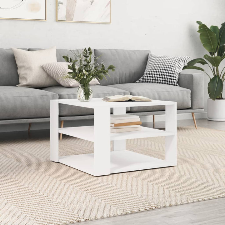 Soffbord 58X58X40 Cm Konstruerat Trä