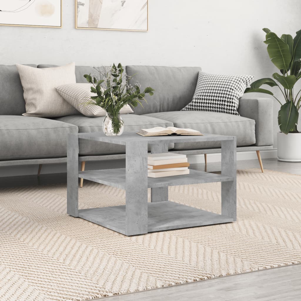 Soffbord 58X58X40 Cm Konstruerat Trä