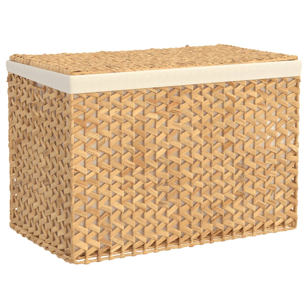 Tvättkorg Med 3 Fack 75X42,5X52 Cm Vattenhyacint