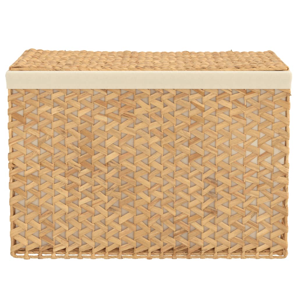 Tvättkorg Med 3 Fack 75X42,5X52 Cm Vattenhyacint