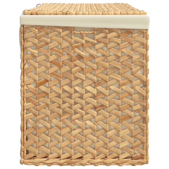 Tvättkorg Med 3 Fack 75X42,5X52 Cm Vattenhyacint