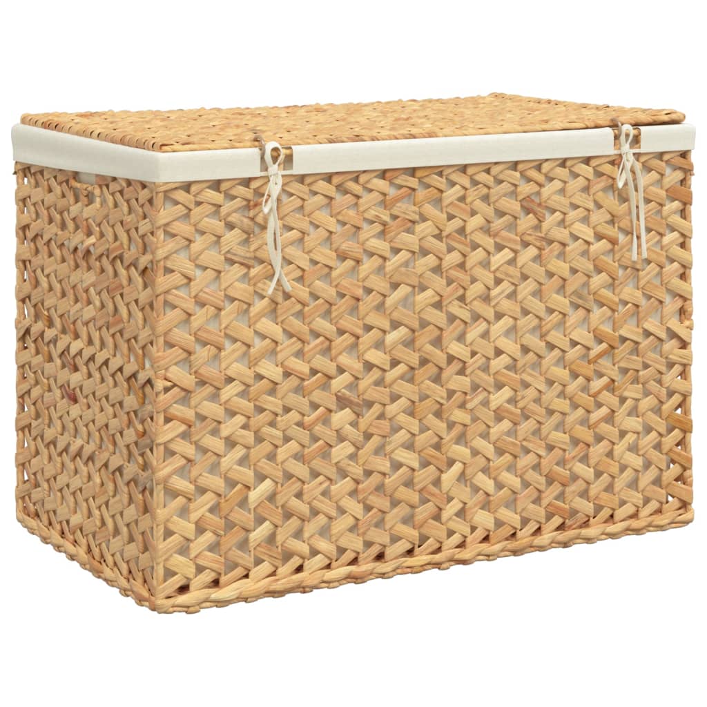 Tvättkorg Med 3 Fack 75X42,5X52 Cm Vattenhyacint