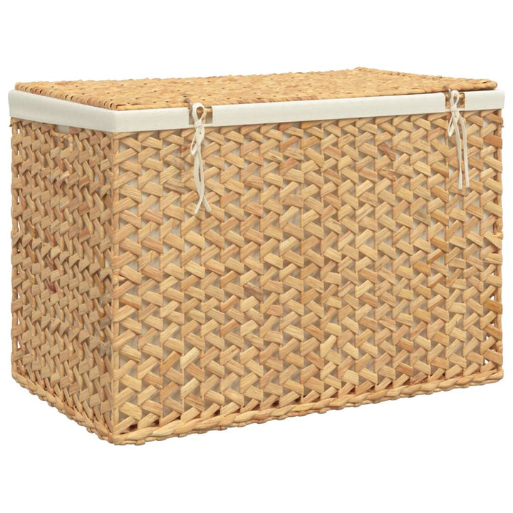 Tvättkorg Med 3 Fack 75X42,5X52 Cm Vattenhyacint