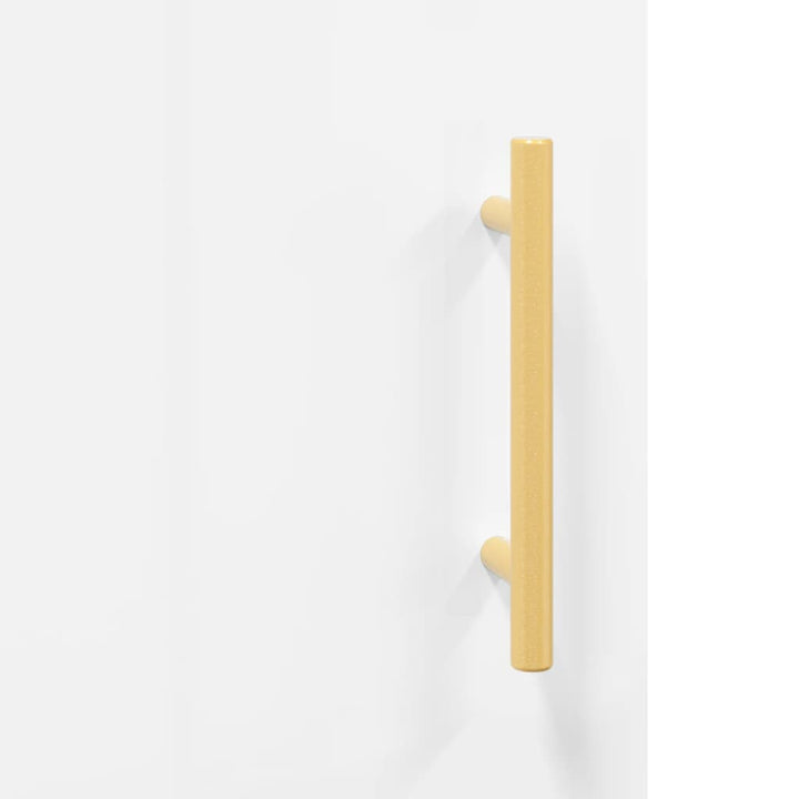 Högskåp Högglans Vit 69,5X34X180 Cm Konstruerat Trä