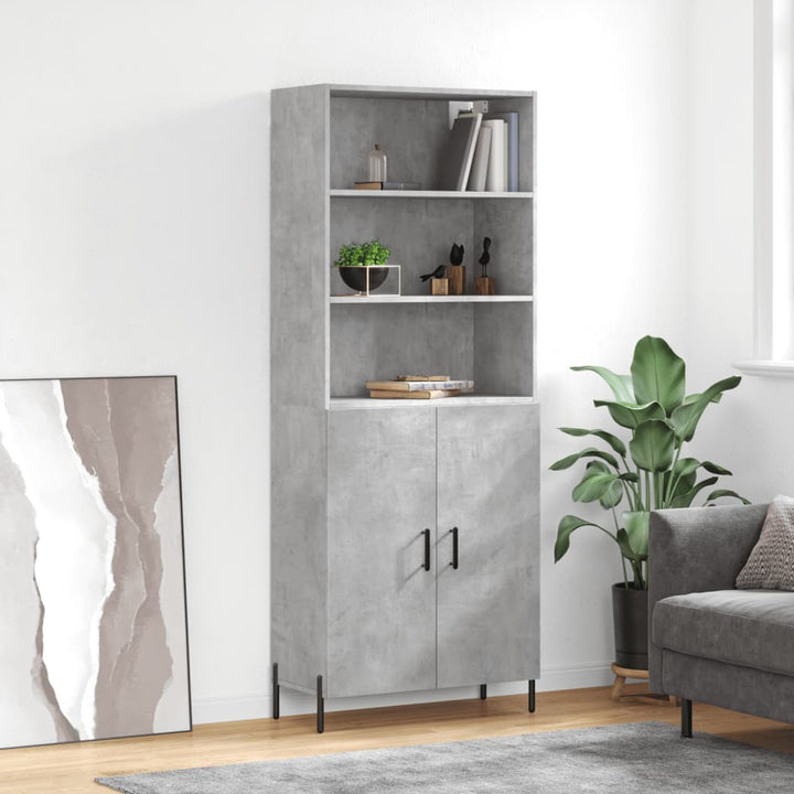 Högskåp 69,5X32,5X180 Cm Konstruerat Trä