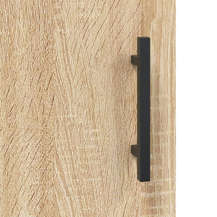 Högskåp Sonoma-Ek 69,5X34X180 Cm Konstruerat Trä
