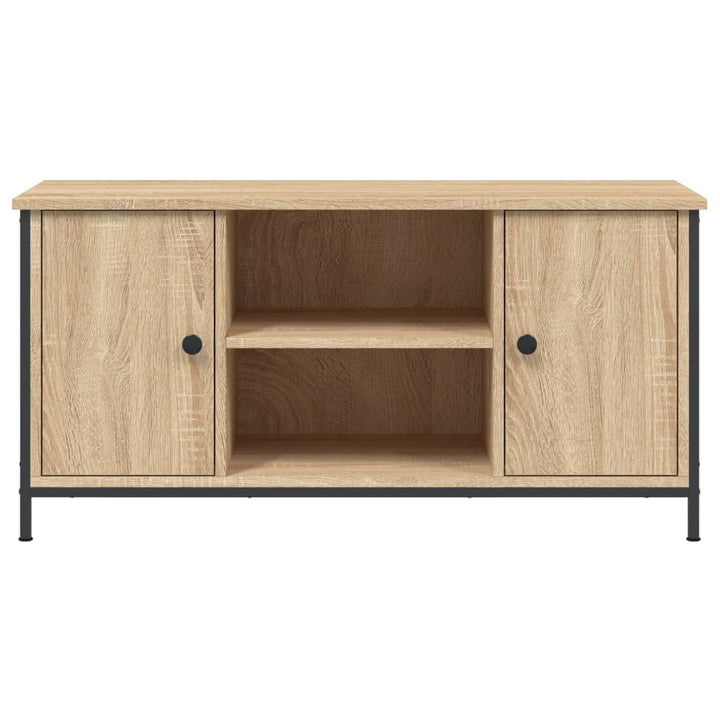 Tv-Bänk Sonoma-Ek 100X40X50 Cm Konstruerat Trä