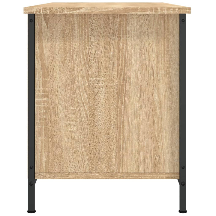 Tv-Bänk Sonoma-Ek 100X40X50 Cm Konstruerat Trä
