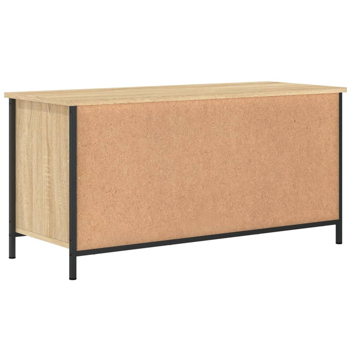 Tv-Bänk Sonoma-Ek 100X40X50 Cm Konstruerat Trä