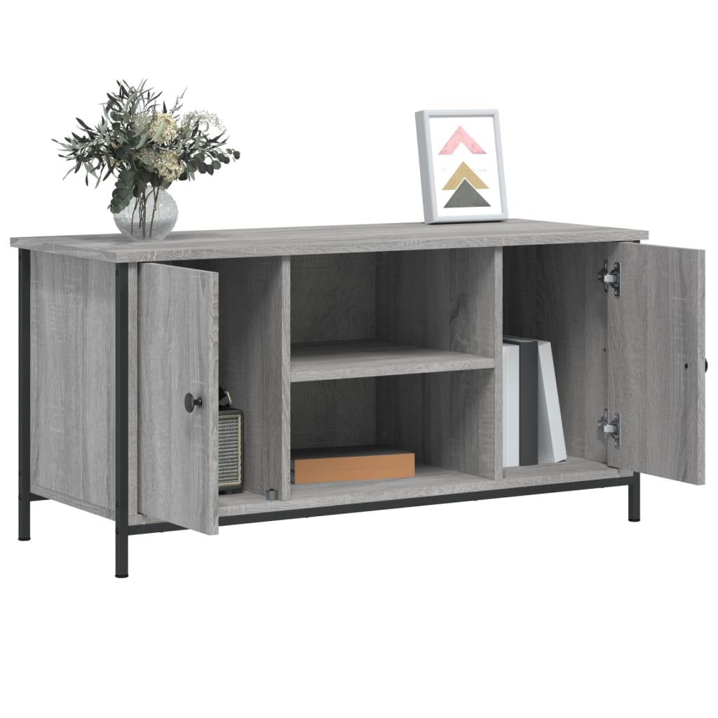 Tv-Bänk 100X40X50 Cm Konstruerat Trä