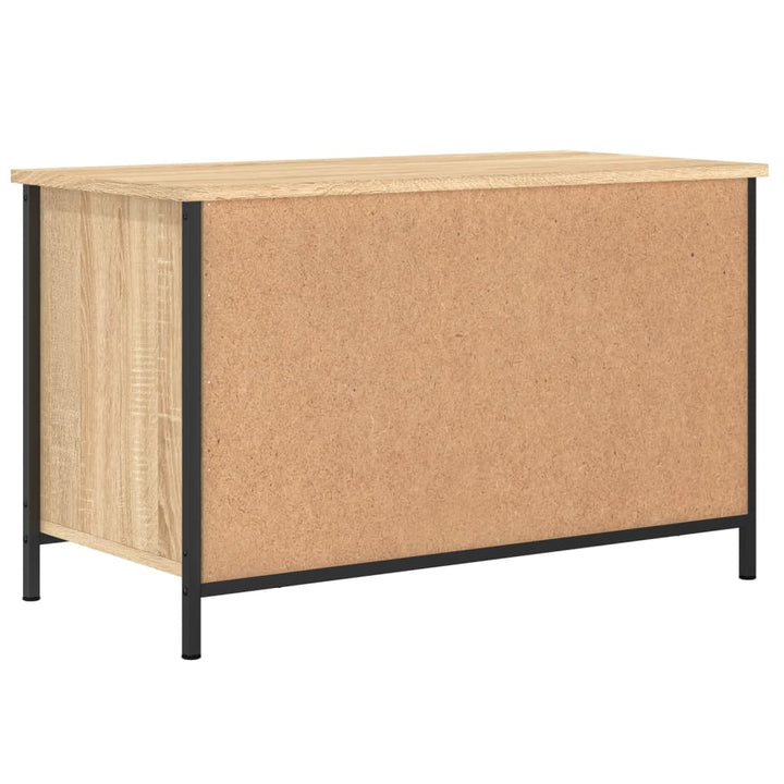 Tv-Bänk Sonoma-Ek 80X40X50 Cm Konstruerat Trä
