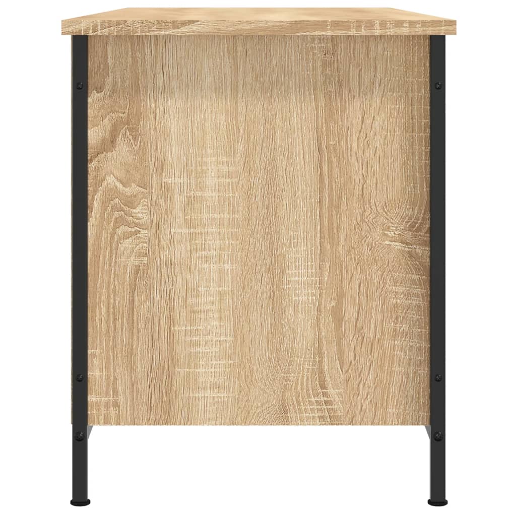 Tv-Bänk Sonoma-Ek 100X40X50 Cm Konstruerat Trä